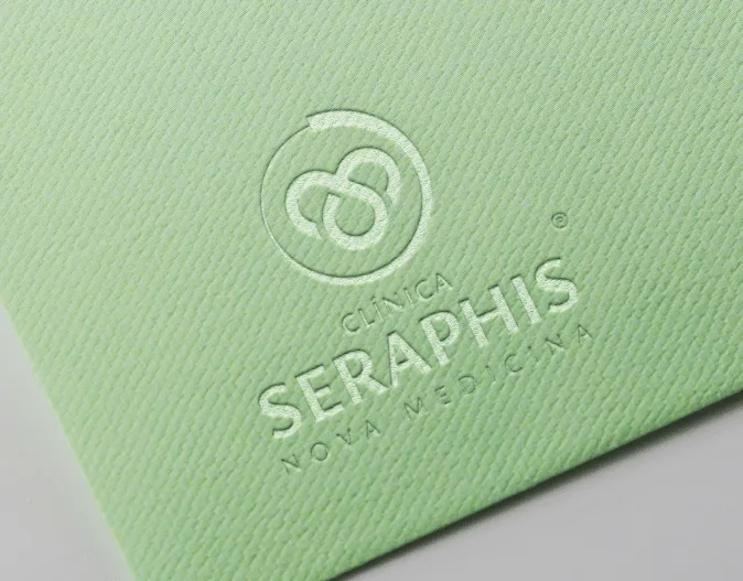Projeto de identidade visual Clínica Seraphis