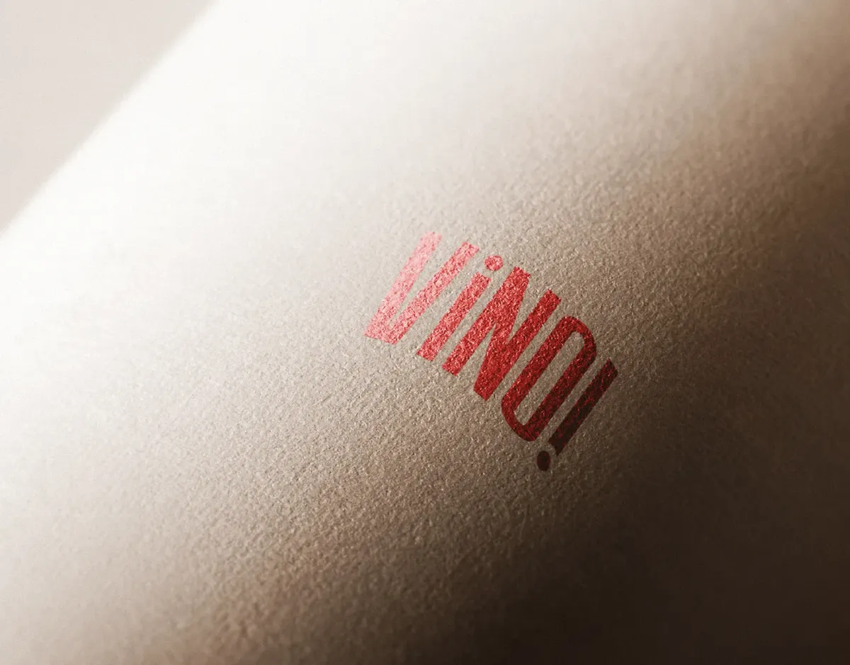 Projeto de identidade visual Vino
